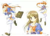Tsuki wa Higashi ni Hi wa Nishi ni - Operation Sanctuary - Visual Fan Book Shokai Ban