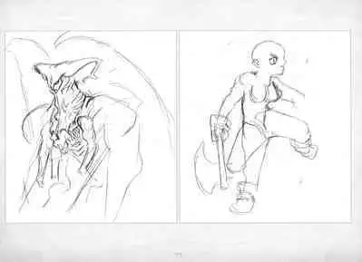 ALICESOFT ORION SCRIBBLES with CROQUIS ULTIMATE EDITION VOL.2 織音計画特別版  ラフ画集