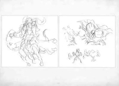 ALICESOFT ORION SCRIBBLES with CROQUIS ULTIMATE EDITION VOL.2 織音計画特別版  ラフ画集