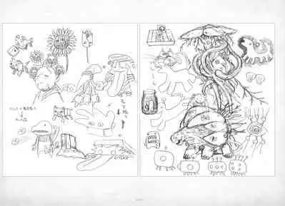 ALICESOFT ORION SCRIBBLES with CROQUIS ULTIMATE EDITION VOL.4 織音計画特別版  ラフ画集