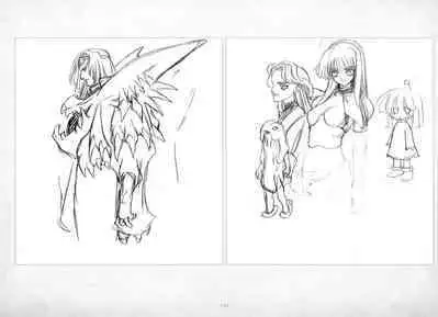 ALICESOFT ORION SCRIBBLES with CROQUIS ULTIMATE EDITION VOL.3 織音計画特別版  ラフ画集