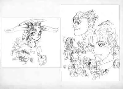 ALICESOFT ORION SCRIBBLES with CROQUIS ULTIMATE EDITION VOL.2 織音計画特別版  ラフ画集
