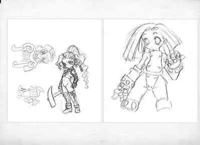 ALICESOFT ORION SCRIBBLES with CROQUIS ULTIMATE EDITION VOL.2 織音計画特別版  ラフ画集