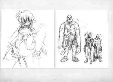 ALICESOFT ORION SCRIBBLES with CROQUIS ULTIMATE EDITION VOL.3 織音計画特別版  ラフ画集