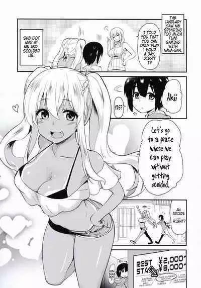 (C94) [Shin Hijiridou Honpo (Hijiri Tsukasa)] Kasshoku JK Onee-san to Futari de Ou-sama Game | Playing the King's Game With a Tanned JK Onee-san (Sunohara-sou no Kanrinin-san) [English] [Hellsin]
