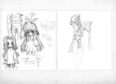 ALICESOFT ORION SCRIBBLES with CROQUIS ULTIMATE EDITION VOL.3 織音計画特別版  ラフ画集