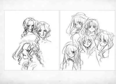 ALICESOFT ORION SCRIBBLES with CROQUIS ULTIMATE EDITION VOL.3 織音計画特別版  ラフ画集