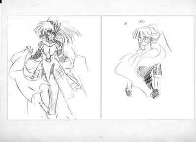ALICESOFT ORION SCRIBBLES with CROQUIS ULTIMATE EDITION VOL.2 織音計画特別版  ラフ画集