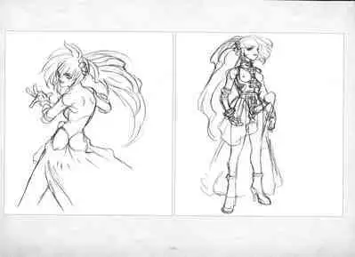 ALICESOFT ORION SCRIBBLES with CROQUIS ULTIMATE EDITION VOL.2 織音計画特別版  ラフ画集