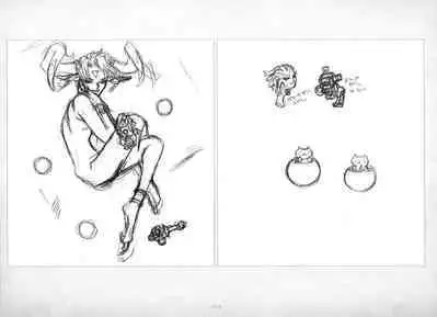 ALICESOFT ORION SCRIBBLES with CROQUIS ULTIMATE EDITION VOL.2 織音計画特別版  ラフ画集