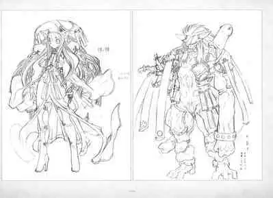 ALICESOFT ORION SCRIBBLES with CROQUIS ULTIMATE EDITION VOL.3 織音計画特別版  ラフ画集