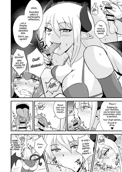 Yuusha, Mazoku no Onee-san ni Haiboku su. |  The Hero is Defeated by a Succubus Oneesan.