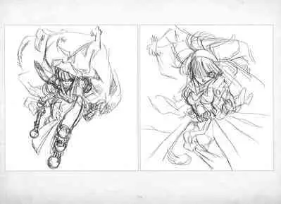 ALICESOFT ORION SCRIBBLES with CROQUIS ULTIMATE EDITION VOL.2 織音計画特別版  ラフ画集