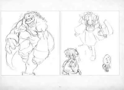 ALICESOFT ORION SCRIBBLES with CROQUIS ULTIMATE EDITION VOL.3 織音計画特別版  ラフ画集