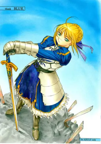 (CT13) [Akai Hitomi to Aoi Tsuki (Uranfu)] Saber, Tofun Choukyou (Fate/Stay Night)