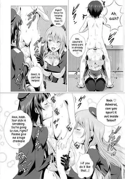 (C90) [METAL-WIND (Sangou)] Juunyuu Shimai to Nyuukyou Zanmai | Heavy Breasted Sisters and Titjob Luxury (Kantai Collection -KanColle-) [English] {DKKMD Translations}