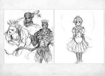ALICESOFT ORION SCRIBBLES with CROQUIS ULTIMATE EDITION VOL.3 織音計画特別版  ラフ画集