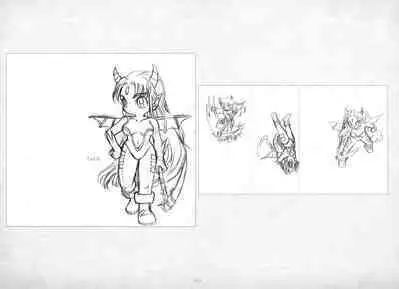 ALICESOFT ORION SCRIBBLES with CROQUIS ULTIMATE EDITION VOL.2 織音計画特別版  ラフ画集