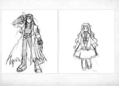 ALICESOFT ORION SCRIBBLES with CROQUIS ULTIMATE EDITION VOL.4 織音計画特別版  ラフ画集