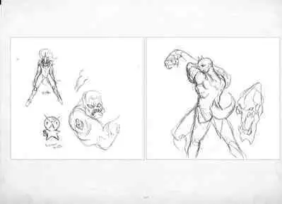 ALICESOFT ORION SCRIBBLES with CROQUIS ULTIMATE EDITION VOL.2 織音計画特別版  ラフ画集