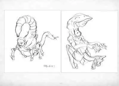 ALICESOFT ORION SCRIBBLES with CROQUIS ULTIMATE EDITION VOL.3 織音計画特別版  ラフ画集