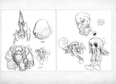ALICESOFT ORION SCRIBBLES with CROQUIS ULTIMATE EDITION VOL.3 織音計画特別版  ラフ画集