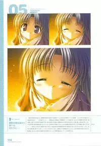 Tsuki wa Higashi ni Hi wa Nishi ni - Operation Sanctuary - Visual Fan Book Shokai Ban