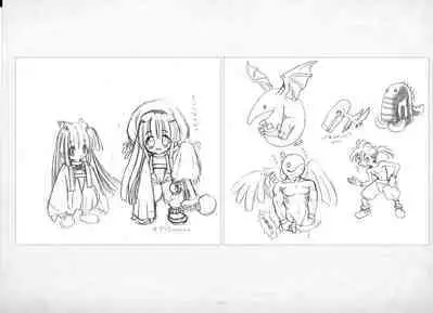 ALICESOFT ORION SCRIBBLES with CROQUIS ULTIMATE EDITION VOL.2 織音計画特別版  ラフ画集