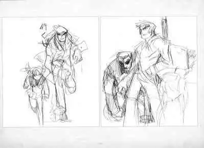 ALICESOFT ORION SCRIBBLES with CROQUIS ULTIMATE EDITION VOL.4 織音計画特別版  ラフ画集