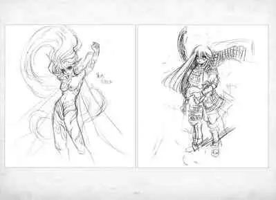 ALICESOFT ORION SCRIBBLES with CROQUIS ULTIMATE EDITION VOL.2 織音計画特別版  ラフ画集
