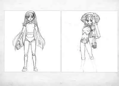ALICESOFT ORION SCRIBBLES with CROQUIS ULTIMATE EDITION VOL.3 織音計画特別版  ラフ画集