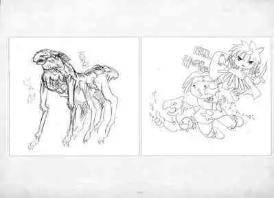 ALICESOFT ORION SCRIBBLES with CROQUIS ULTIMATE EDITION VOL.2 織音計画特別版  ラフ画集
