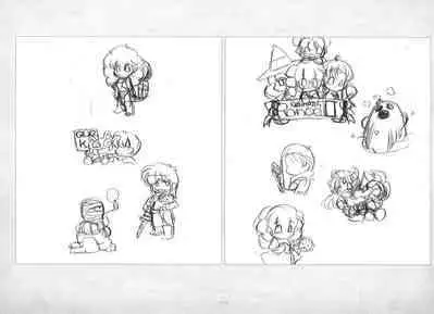 ALICESOFT ORION SCRIBBLES with CROQUIS ULTIMATE EDITION VOL.3 織音計画特別版  ラフ画集