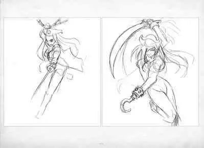ALICESOFT ORION SCRIBBLES with CROQUIS ULTIMATE EDITION VOL.2 織音計画特別版  ラフ画集