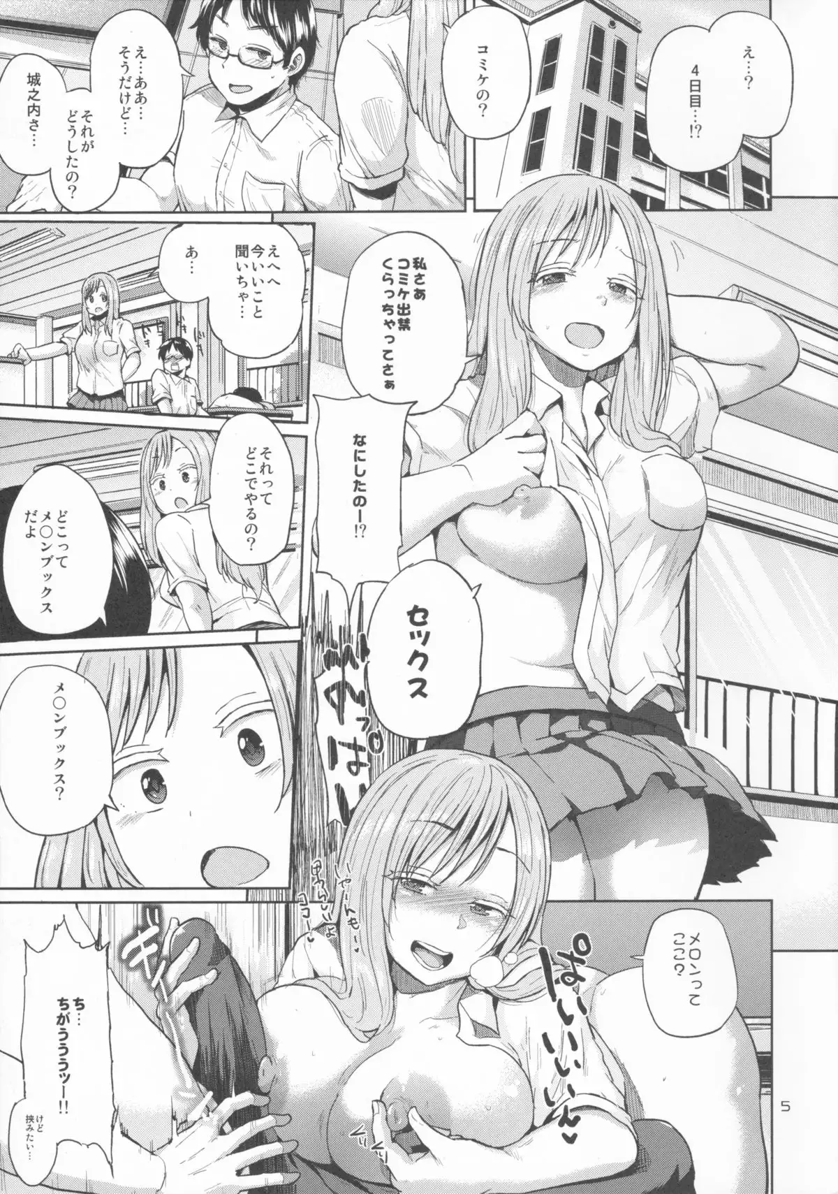Ota Demonai Joshi ga Comiket 4-kkame ni Asobi ni Yattekita in Melon