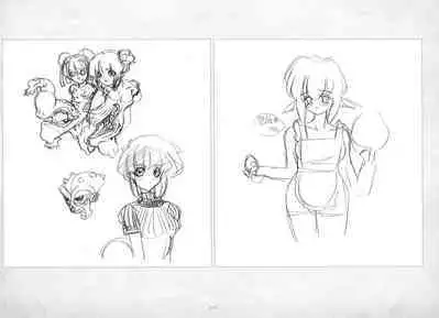 ALICESOFT ORION SCRIBBLES with CROQUIS ULTIMATE EDITION VOL.3 織音計画特別版  ラフ画集