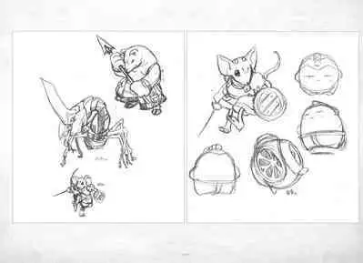 ALICESOFT ORION SCRIBBLES with CROQUIS ULTIMATE EDITION VOL.3 織音計画特別版  ラフ画集