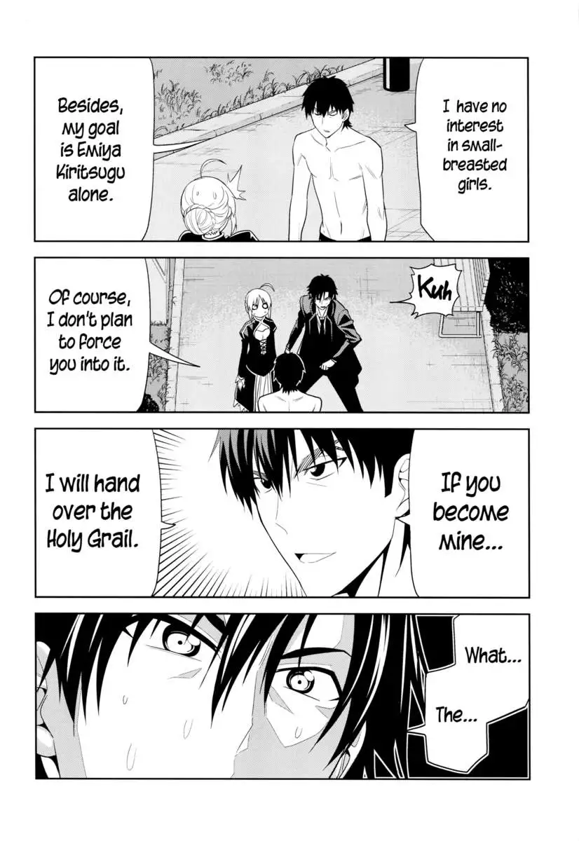 A Very Pitiful Zero Saber Grows Timid
