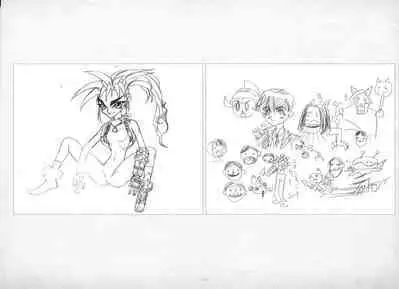 ALICESOFT ORION SCRIBBLES with CROQUIS ULTIMATE EDITION VOL.2 織音計画特別版  ラフ画集