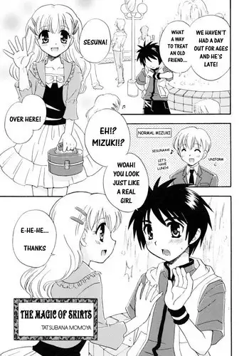 [Tachibana Momoya] Skirt no Mahou | The Magic Of Skirts (Shounen Shikou 14 - Josou Special) [English]