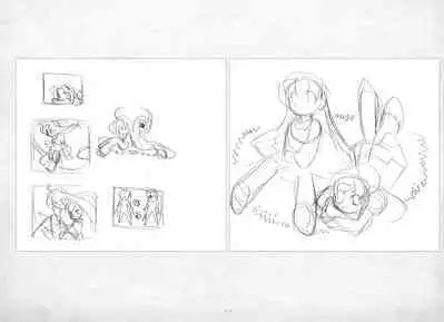 ALICESOFT ORION SCRIBBLES with CROQUIS ULTIMATE EDITION VOL.4 織音計画特別版  ラフ画集