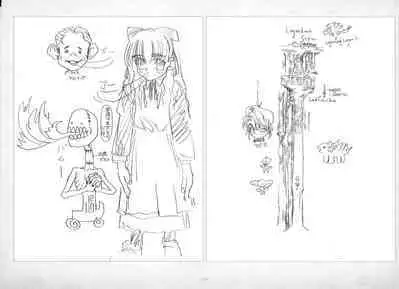 ALICESOFT ORION SCRIBBLES with CROQUIS ULTIMATE EDITION VOL.2 織音計画特別版  ラフ画集