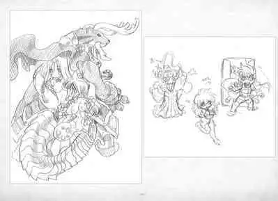 ALICESOFT ORION SCRIBBLES with CROQUIS ULTIMATE EDITION VOL.3 織音計画特別版  ラフ画集