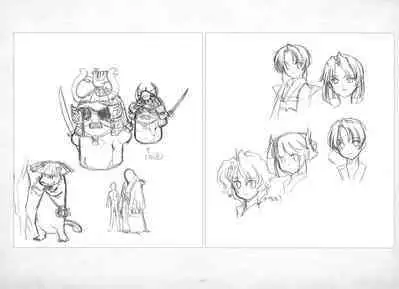 ALICESOFT ORION SCRIBBLES with CROQUIS ULTIMATE EDITION VOL.4 織音計画特別版  ラフ画集