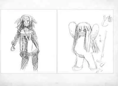 ALICESOFT ORION SCRIBBLES with CROQUIS ULTIMATE EDITION VOL.4 織音計画特別版  ラフ画集