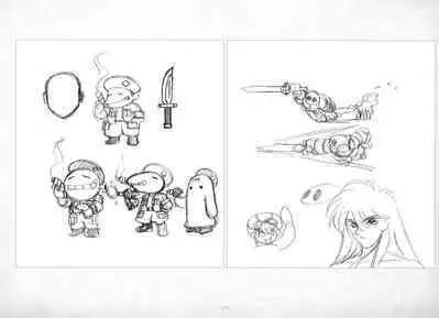 ALICESOFT ORION SCRIBBLES with CROQUIS ULTIMATE EDITION VOL.3 織音計画特別版  ラフ画集