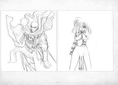 ALICESOFT ORION SCRIBBLES with CROQUIS ULTIMATE EDITION VOL.3 織音計画特別版  ラフ画集
