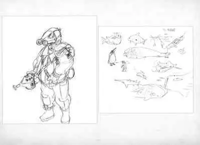 ALICESOFT ORION SCRIBBLES with CROQUIS ULTIMATE EDITION VOL.4 織音計画特別版  ラフ画集