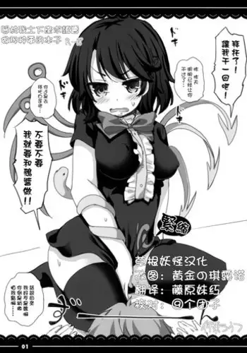 (C96) [110-GROOVE (Itou Yuuji)] Nue-chan vs Mamizou-san | 大狸子VS鵺 (Touhou Project) [Chinese] [十的我全都要汉化组]