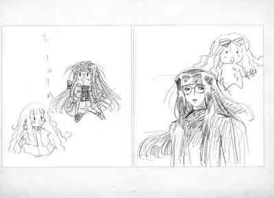 ALICESOFT ORION SCRIBBLES with CROQUIS ULTIMATE EDITION VOL.3 織音計画特別版  ラフ画集